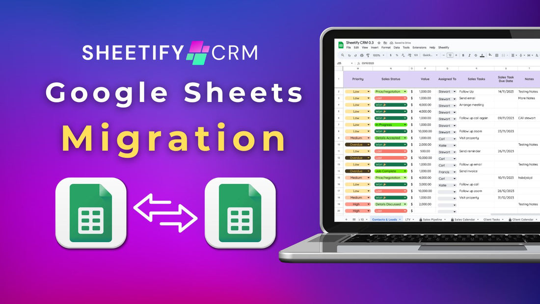 Google Sheets Data Migration Guide