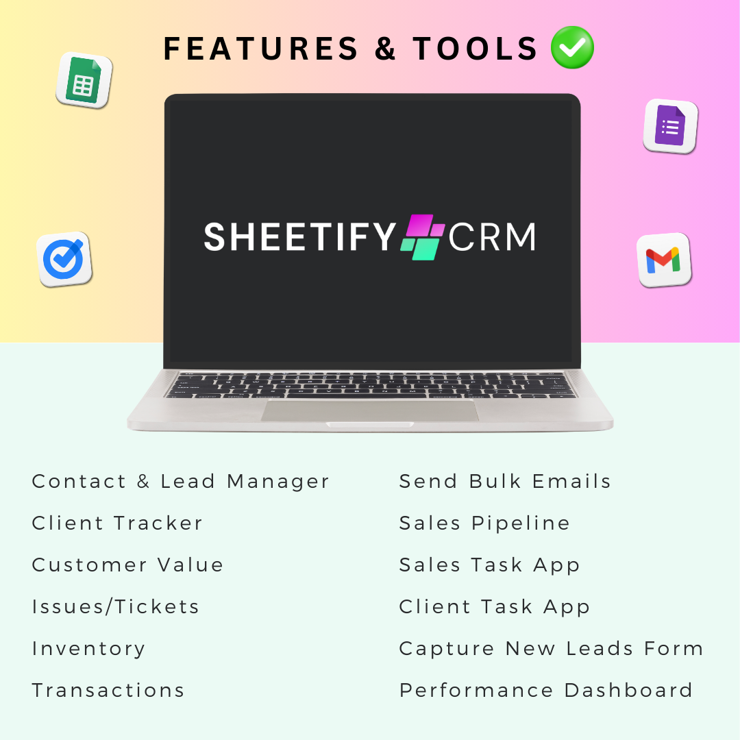 Google Sheets CRM