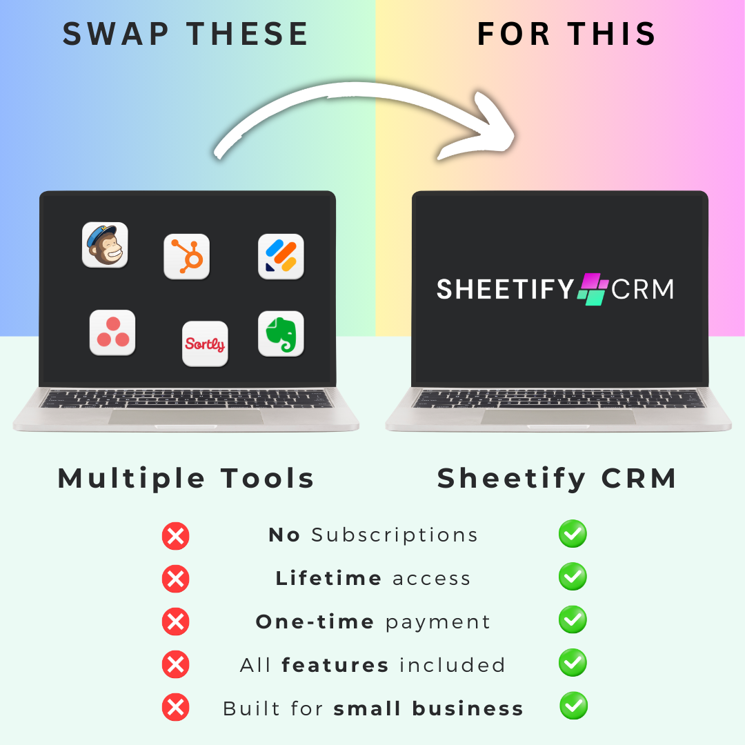 Sheetify Google Sheets CRM 