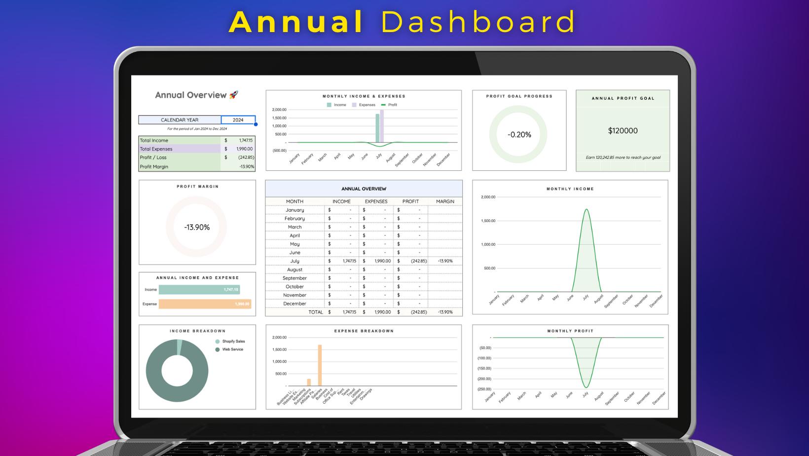 bookkeeping template